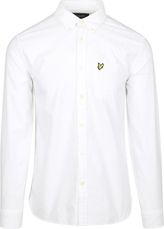 Lyle and Scott Lyle & Scott Shirt Plain Oxford White