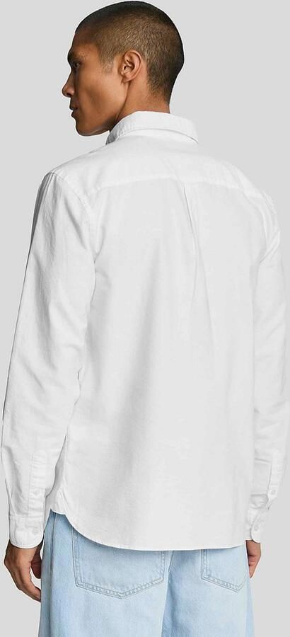 Lyle and Scott Lyle & Scott Shirt Plain Oxford White - Foto 6