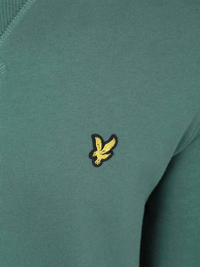 LYLE & SCOTT Heren Truien & Vesten Crew Neck Sweatshirt Groen - Foto 6