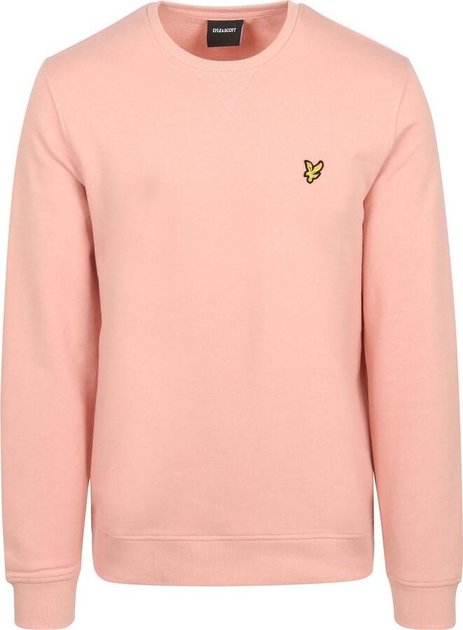 Lyle and Scott Lyle & Scott Sweat Crewneck Grapefruit Roze