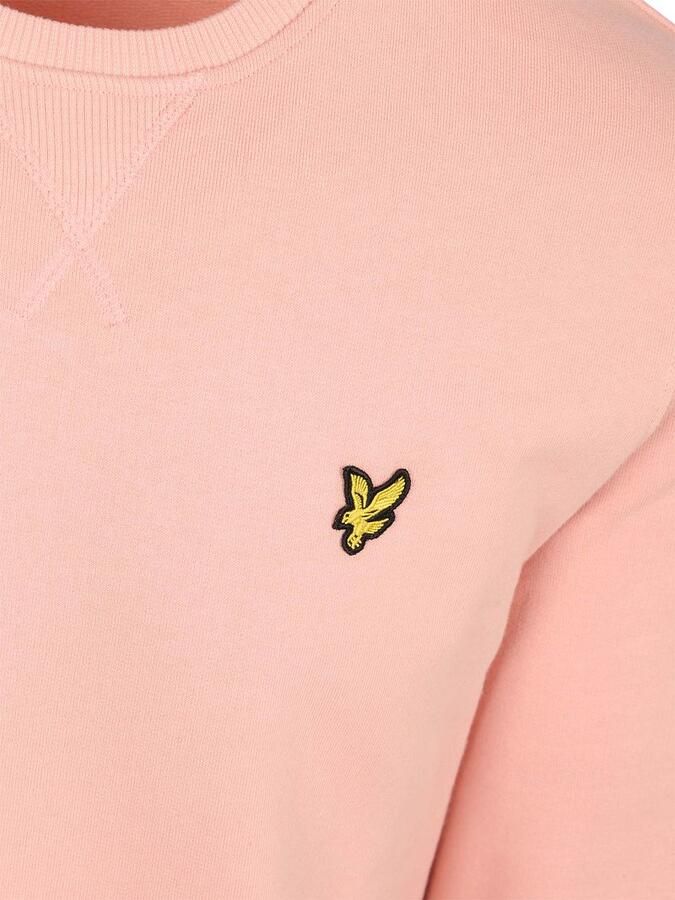 Lyle and Scott Lyle & Scott Sweat Crewneck Grapefruit Roze - Foto 2