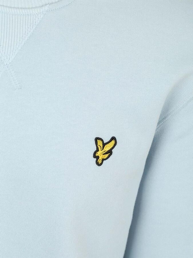 Lyle & Scott Sweater Lyle & Scott Lyle Scott Sweat Crewneck Opal Blauw - Foto 6