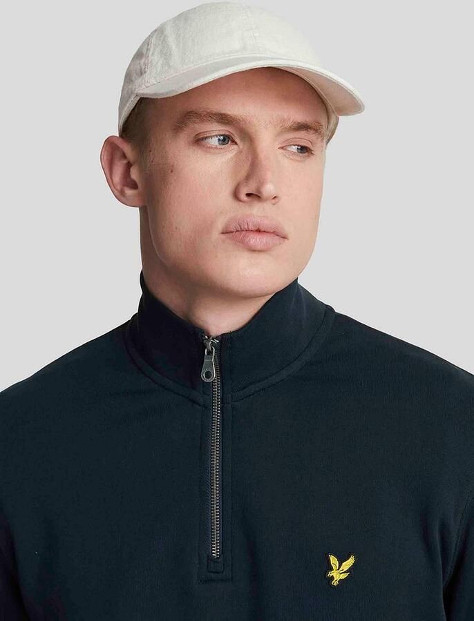 Lyle & Scott Sweater Lyle & Scott ML2022V LOOPBACK QUARTER ZIP SWEAT-Z271 DARK NAVY - Foto 9