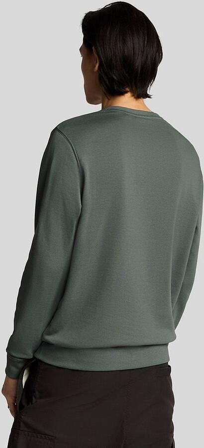 Lyle & Scott Sweater Lyle & Scott ML424VOG CREW NECK-X583 GREEN MERCURIAL - Foto 8