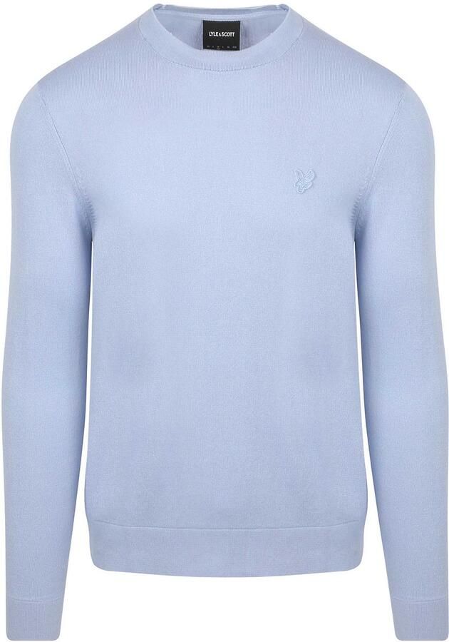 Lyle and Scott Lyle & Scott Tonal Pullover Lichtblauw