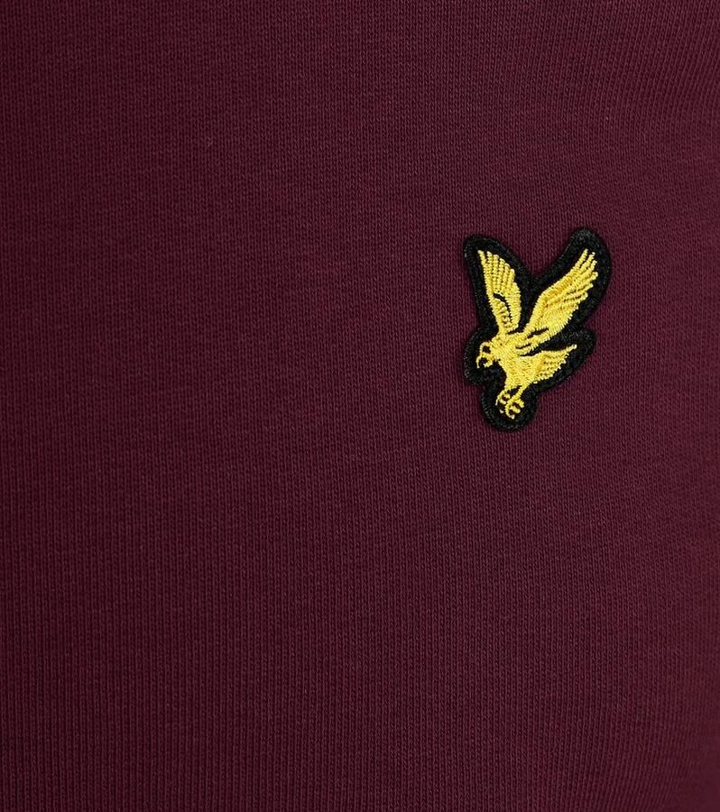 Lyle & Scott Sweater Lyle & Scott ML424VOG CREW NECK-Z562 BURGUNDY - Foto 7