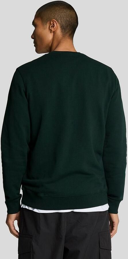 LYLE & SCOTT Heren Truien & Vesten Crew Neck Sweatshirt Groen - Foto 9