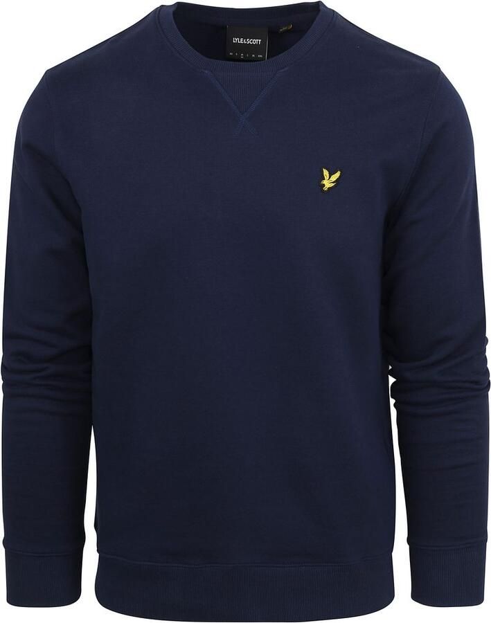 LYLE & SCOTT Heren Truien & Vesten Crew Neck Sweatshirt Donkerblauw - Foto 11