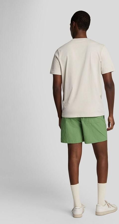 Lyle and Scott Lyle & Scott Zwembroek Plain Groen - Foto 5