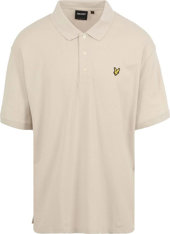 Lyle And Scott T-shirt Plussize Polo Ecru - Foto 2