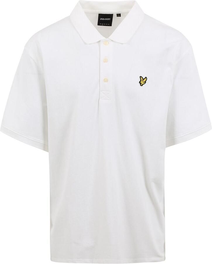 Lyle & Scott Polo Shirt Korte Mouw Lyle & Scott Effen poloshirt van biologisch katoen - Foto 8