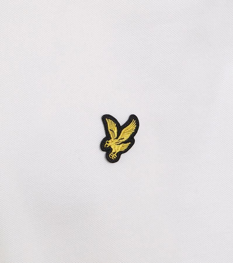 Lyle & Scott Polo Shirt Korte Mouw Lyle & Scott Effen poloshirt van biologisch katoen - Foto 9