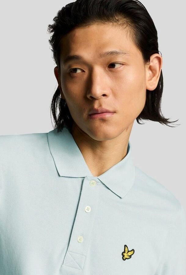 Lyle & Scott Mintgroen poloshirt met korte mouwen Green Heren - Foto 3