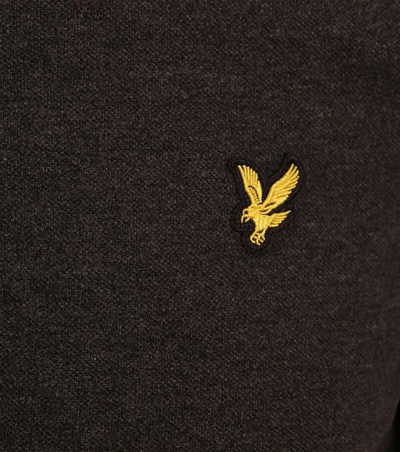 Lyle & Scott Grijze poloshirt met korte mouwen Gray Heren