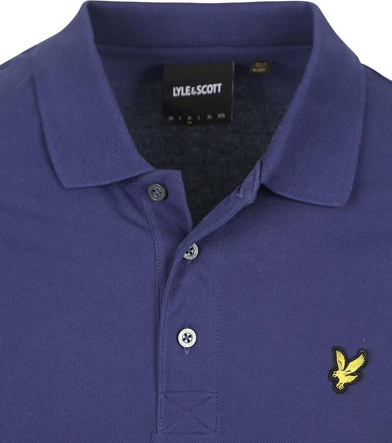 Lyle & Scott T-shirt Lyle & Scott SP400VOG POLO-X568 DEEP INDIGO - Foto 2