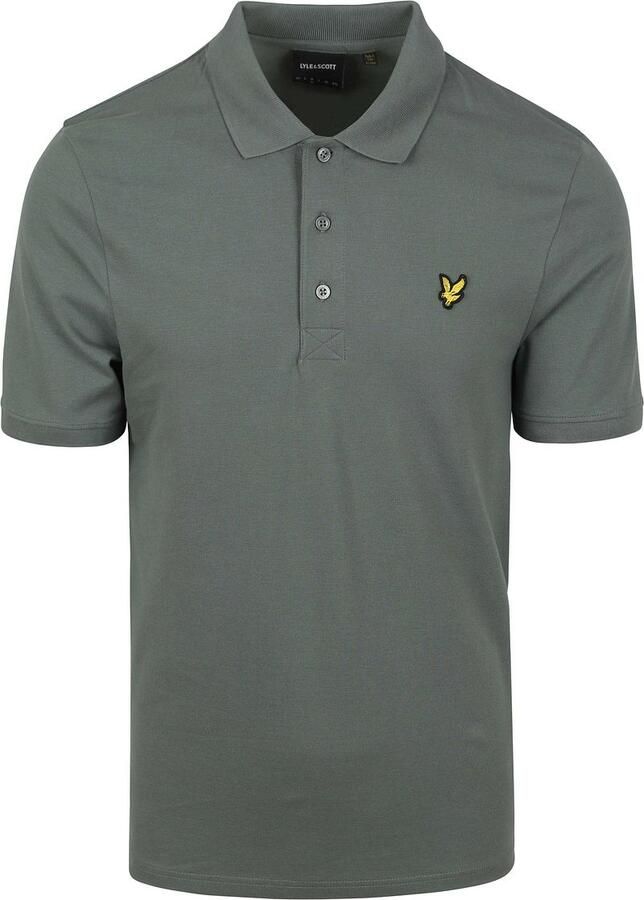 Lyle & Scott T-shirt Lyle & Scott SP400VOG POLO-X583 GREEN MERCURIAL - Foto 5