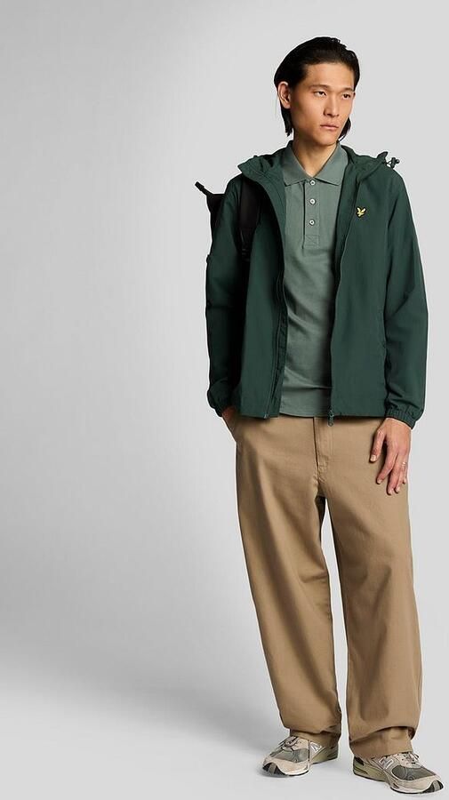 Lyle & Scott T-shirt Lyle & Scott SP400VOG POLO-X583 GREEN MERCURIAL - Foto 3