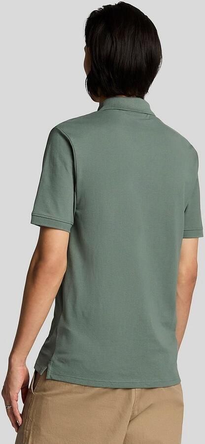 Lyle & Scott T-shirt Lyle & Scott SP400VOG POLO-X583 GREEN MERCURIAL - Foto 4