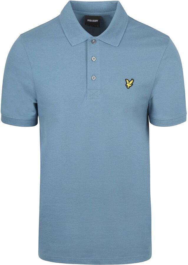 Lyle & Scott T-shirt Lyle & Scott Polo Ocean Sky - Foto 4
