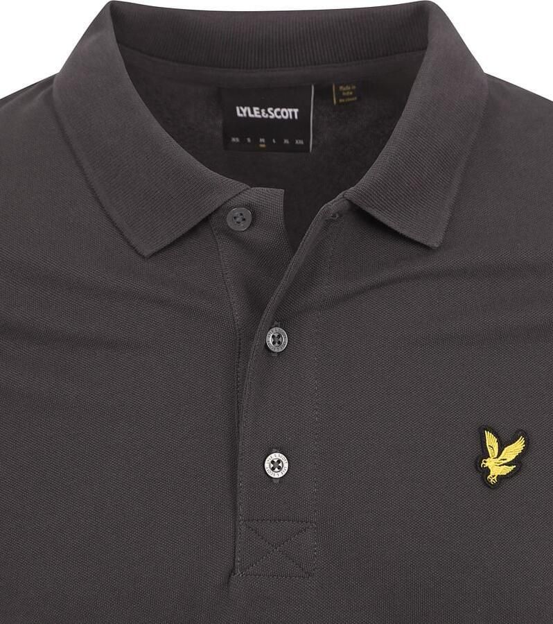 Lyle & Scott T-shirt Lyle & Scott SP400VOG POLO-W635 GUNMETAL - Foto 6