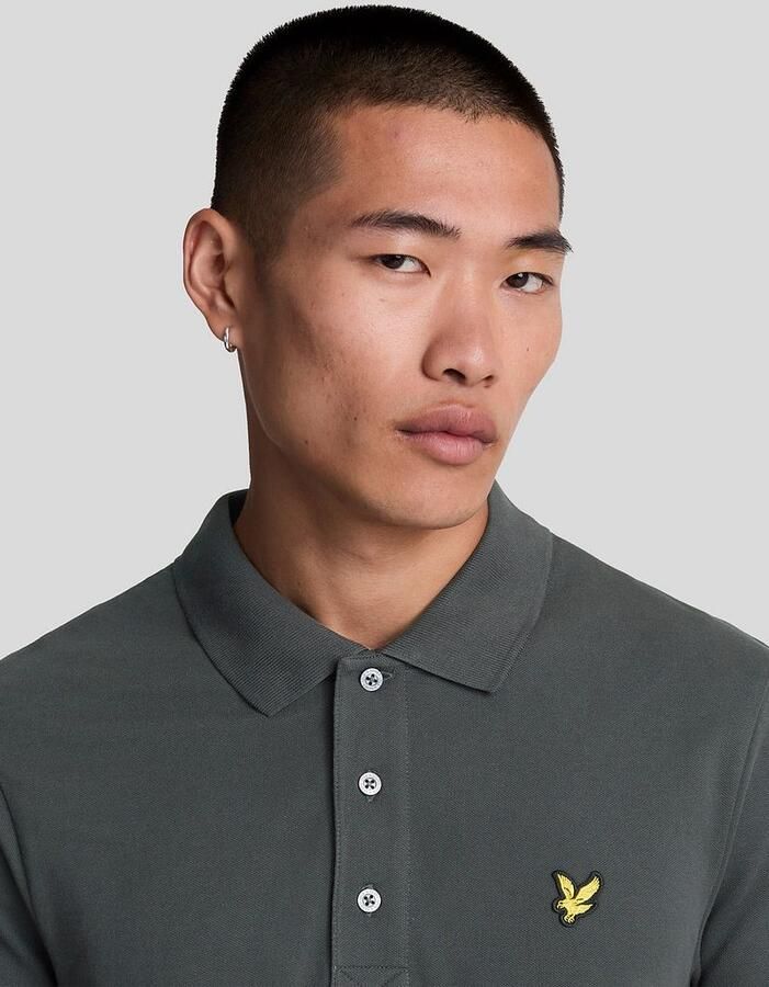 Lyle & Scott T-shirt Lyle & Scott SP400VOG POLO-W635 GUNMETAL - Foto 10