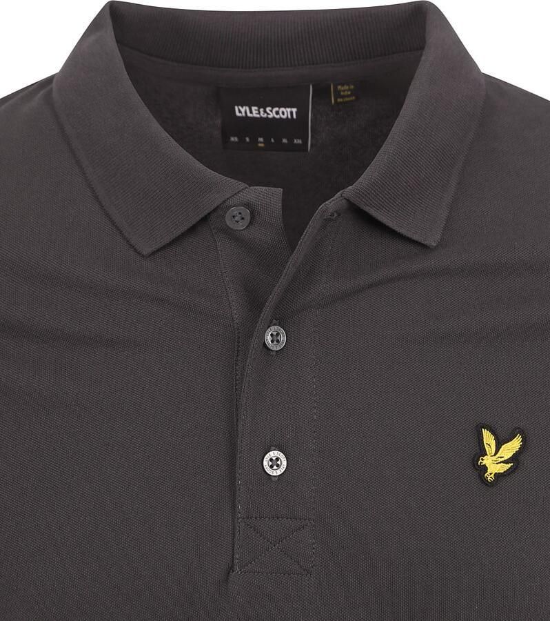 Lyle & Scott T-shirt Lyle & Scott SP400VOG POLO-W635 GUNMETAL - Foto 9