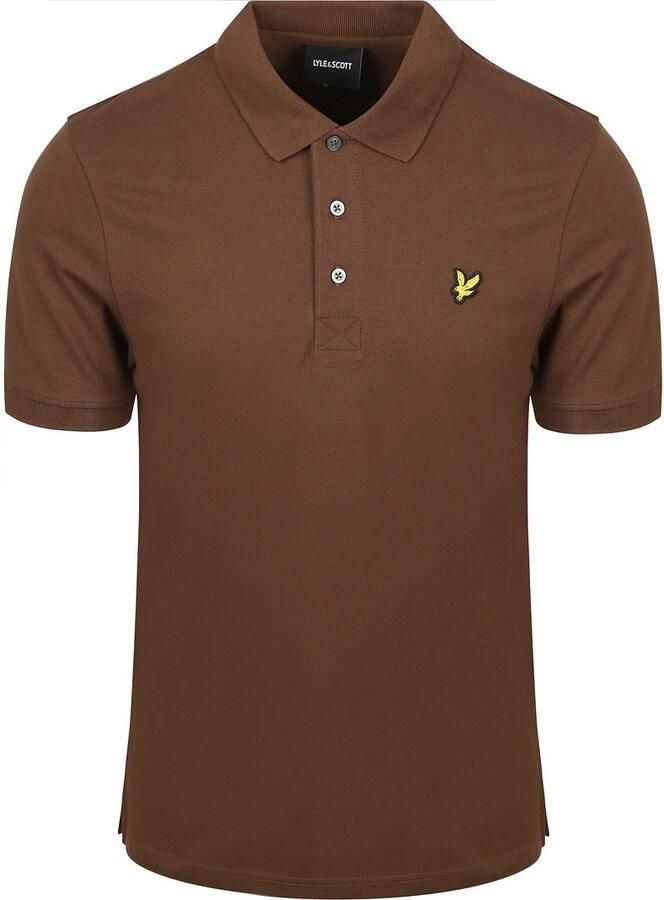 Lyle and Scott Polo Plain Bruin