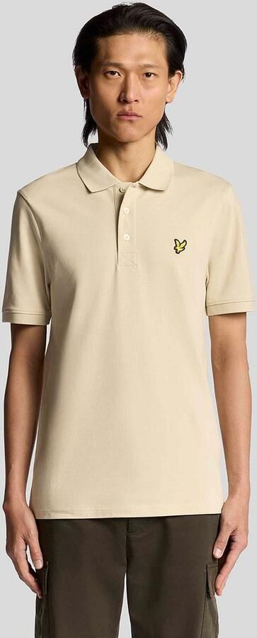 Lyle and Scott Polo Plain Grey Taupe - Foto 5