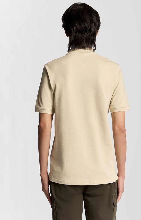 Lyle and Scott Polo Plain Grey Taupe - Foto 4