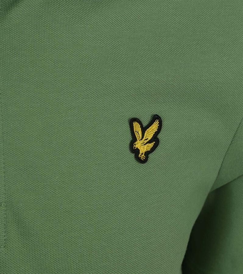 Lyle and Scott Polo Plain Groen - Foto 2