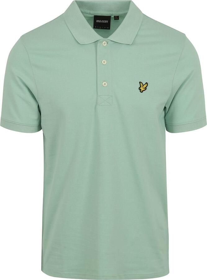 LYLE & SCOTT Heren Polo's & T-shirts Plain Polo Shirt Groen