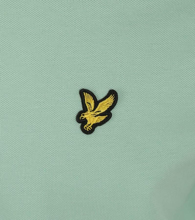 LYLE & SCOTT Heren Polo's & T-shirts Plain Polo Shirt Groen - Foto 3