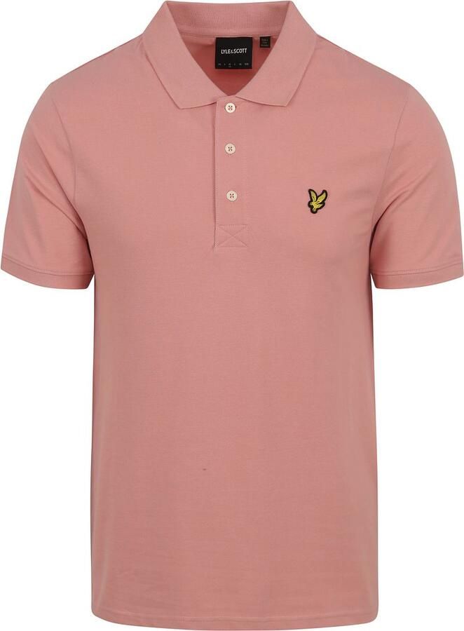 Lyle & Scott T-shirt Lyle & Scott SP400VOG POLO-X23. PALM PINK - Foto 3