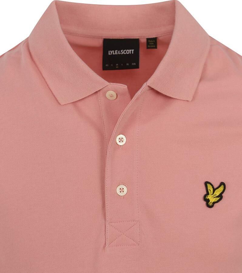 Lyle & Scott T-shirt Lyle & Scott SP400VOG POLO-X23. PALM PINK - Foto 2