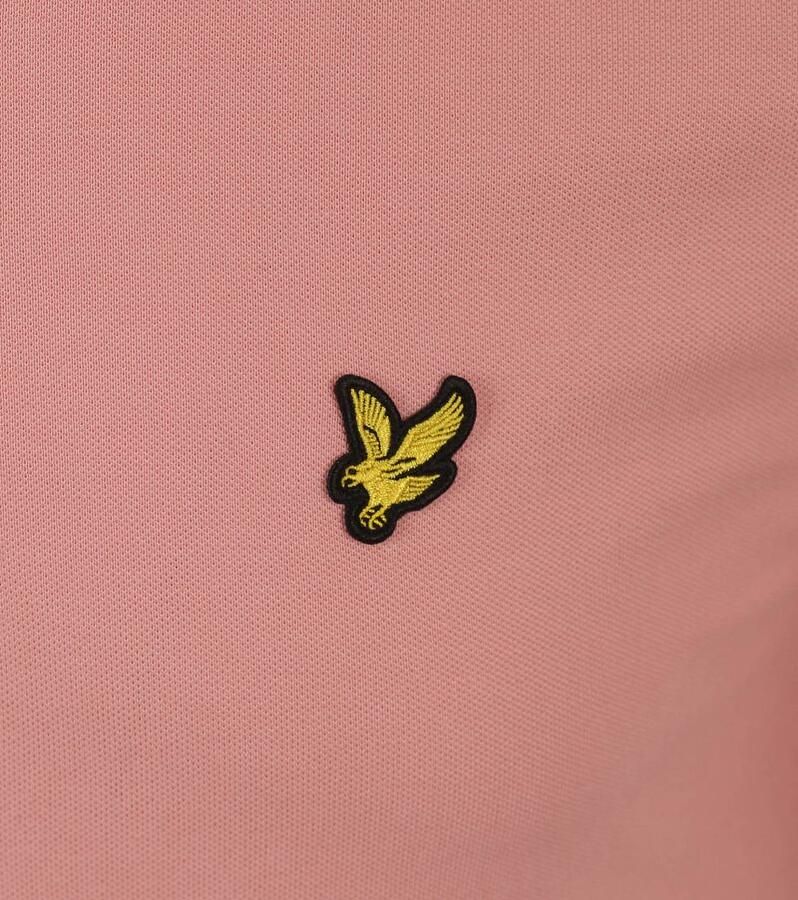 Lyle & Scott T-shirt Lyle & Scott SP400VOG POLO-X23. PALM PINK - Foto 3