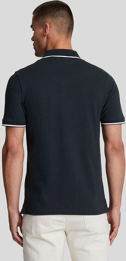Lyle and Scott Polo Tipped Navy - Foto 5