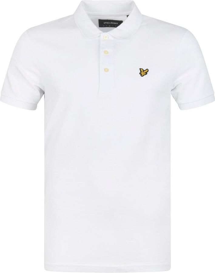 Lyle & Scott Polo Shirt Korte Mouw Lyle & Scott Effen poloshirt van biologisch katoen - Foto 14
