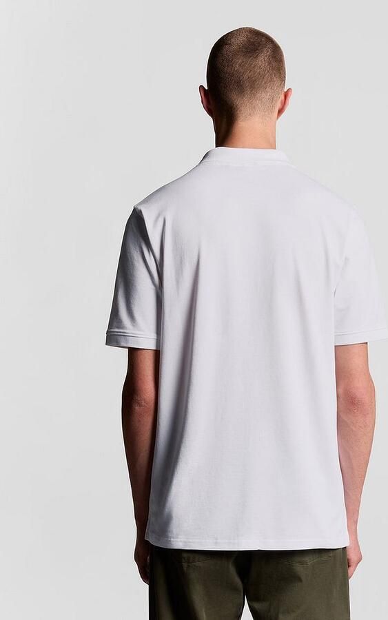 Lyle & Scott Polo Shirt Korte Mouw Lyle & Scott Effen poloshirt van biologisch katoen - Foto 18