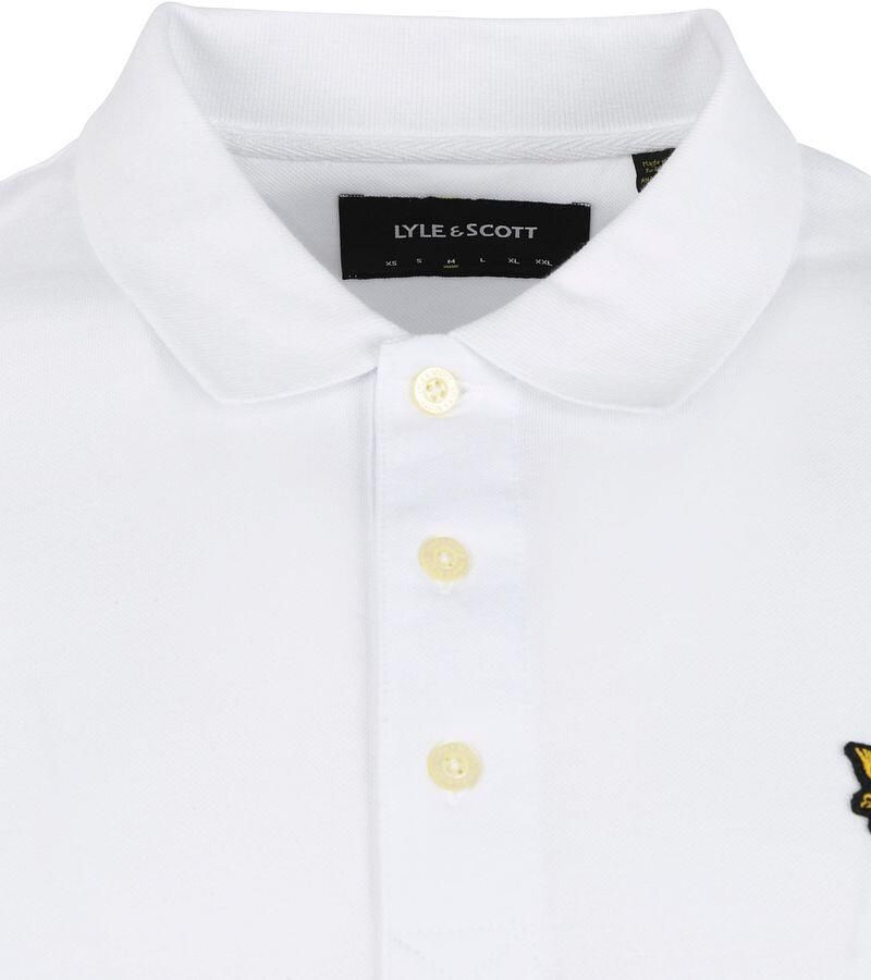 Lyle & Scott Polo Shirt Korte Mouw Lyle & Scott Effen poloshirt van biologisch katoen - Foto 7