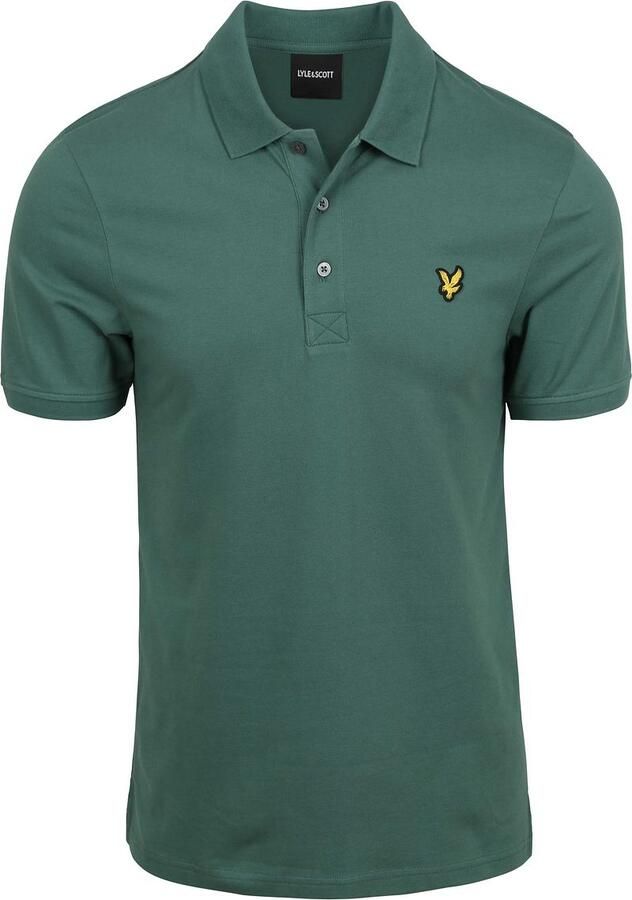 Lyle & Scott T-shirt Lyle & Scott Poloshirt Everglade Groen - Foto 7
