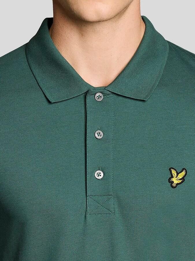 Lyle & Scott T-shirt Lyle & Scott Poloshirt Everglade Groen - Foto 8