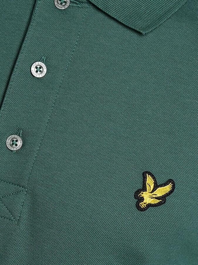 Lyle & Scott T-shirt Lyle & Scott Poloshirt Everglade Groen - Foto 10