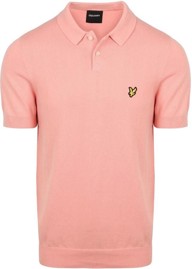 Lyle & Scott Polo Shirt Korte Mouw Lyle & Scott Katoenen gebreide polo met korte mouwen - Foto 3