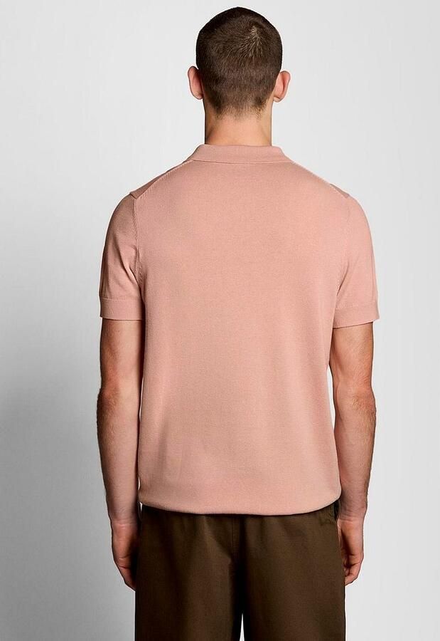 Lyle & Scott Polo Shirt Korte Mouw Lyle & Scott Katoenen gebreide polo met korte mouwen - Foto 7