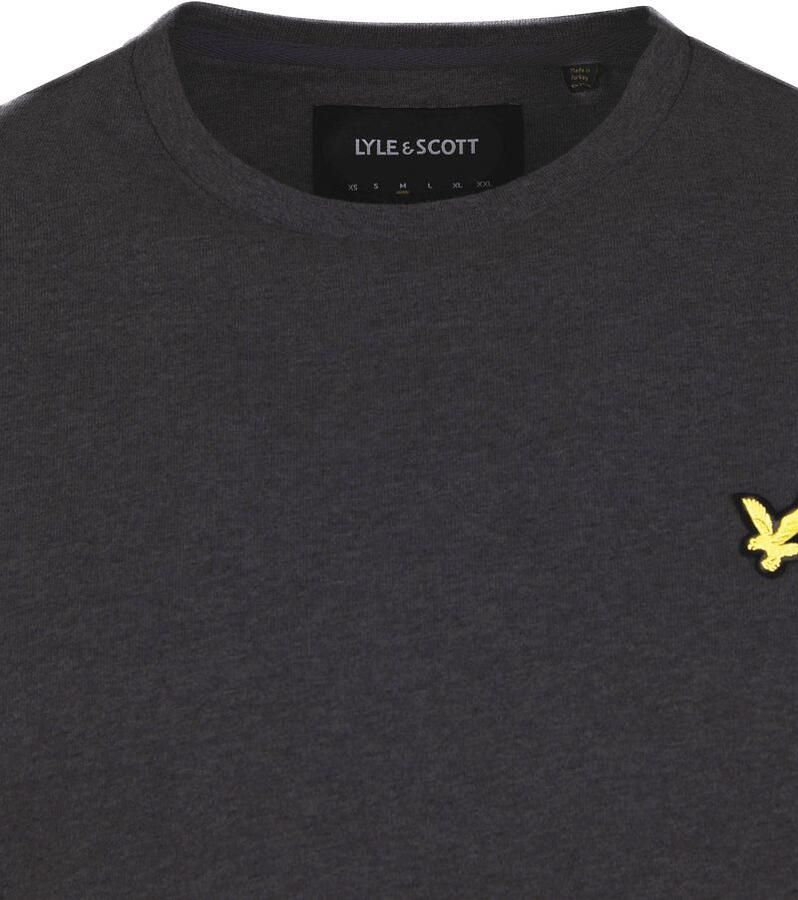 Lyle & Scott T-shirt Korte Mouw Lyle & Scott Effen T-shirt van biologisch katoen - Foto 3