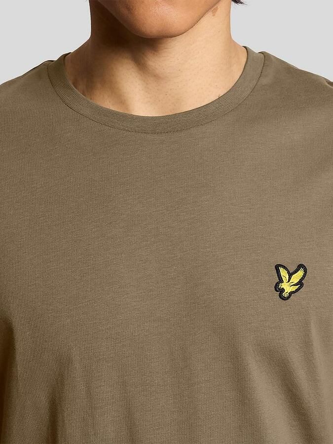 LYLE & SCOTT Heren Polo's & T-shirts Plain T-shirt Khaki - Foto 5