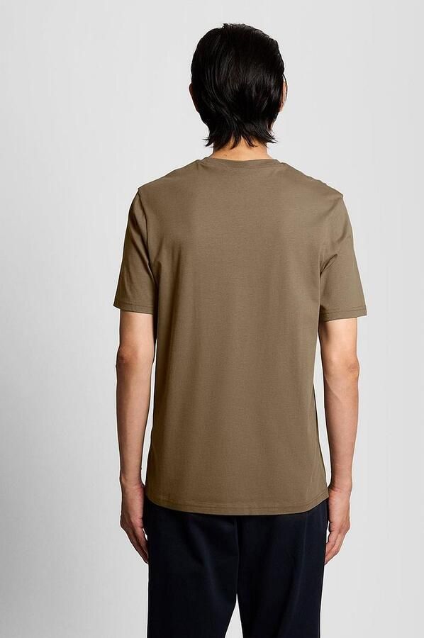 LYLE & SCOTT Heren Polo's & T-shirts Plain T-shirt Khaki - Foto 8