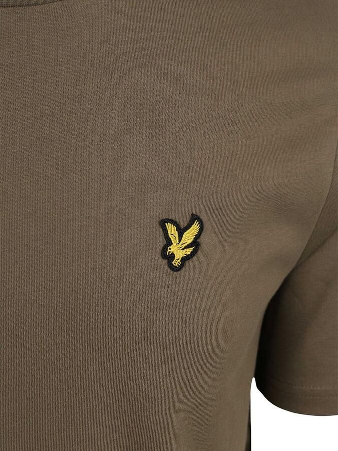 LYLE & SCOTT Heren Polo's & T-shirts Plain T-shirt Khaki - Foto 7