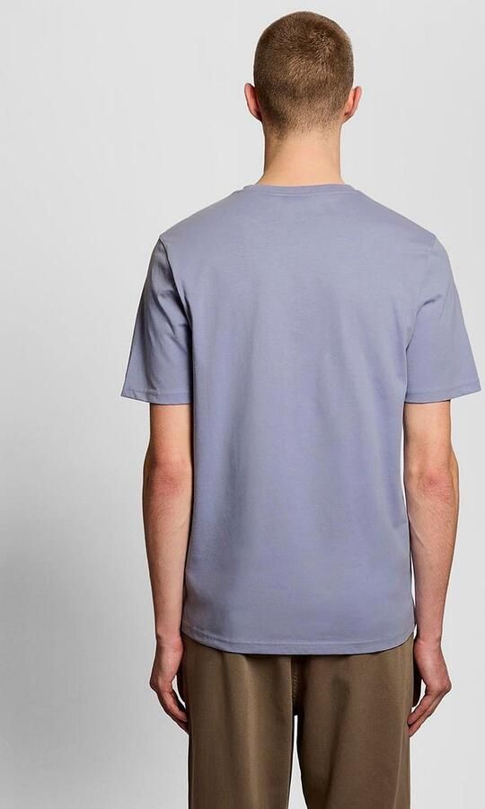 Lyle and Scott T-shirt Bubble Blauw - Foto 5