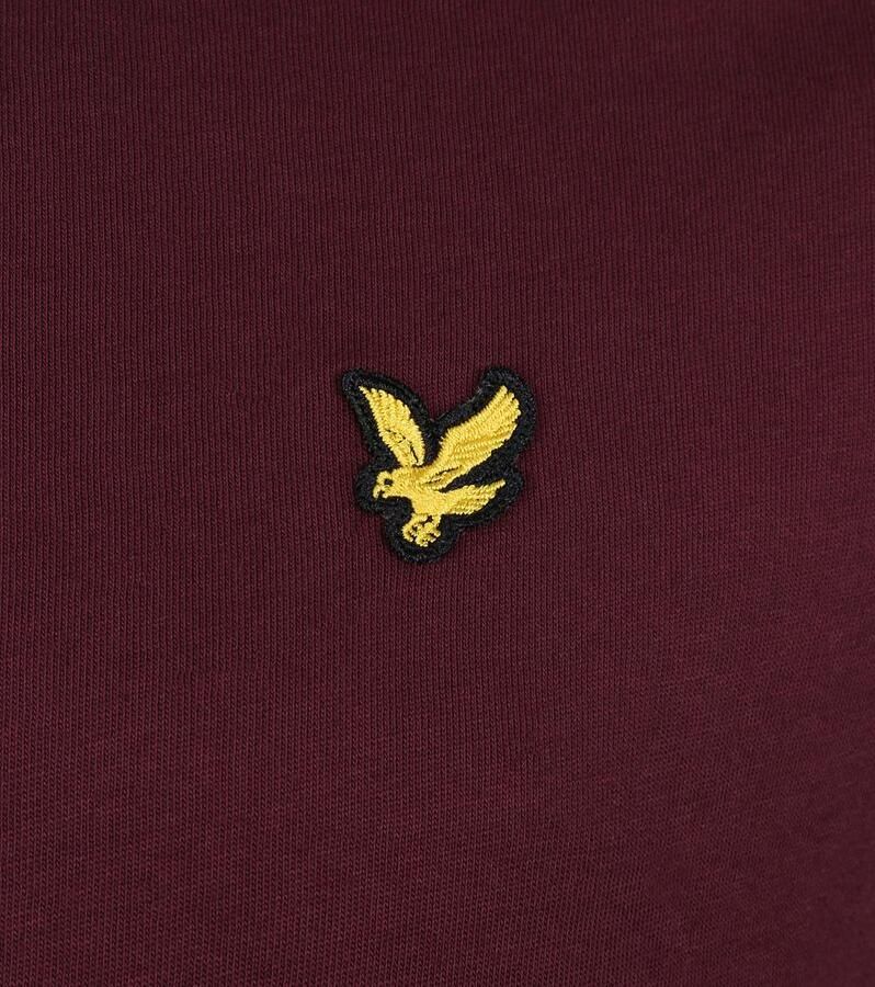 Lyle and Scott T-shirt Burgundy - Foto 3